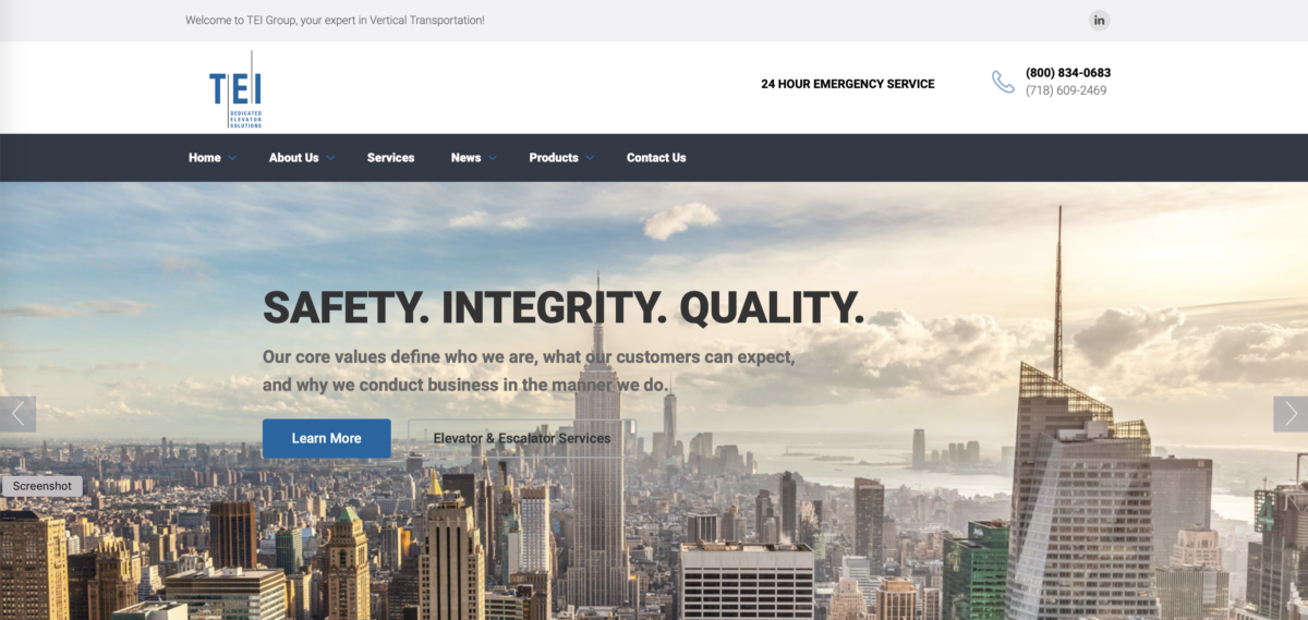 YBG Marketing launches New TEI Group website