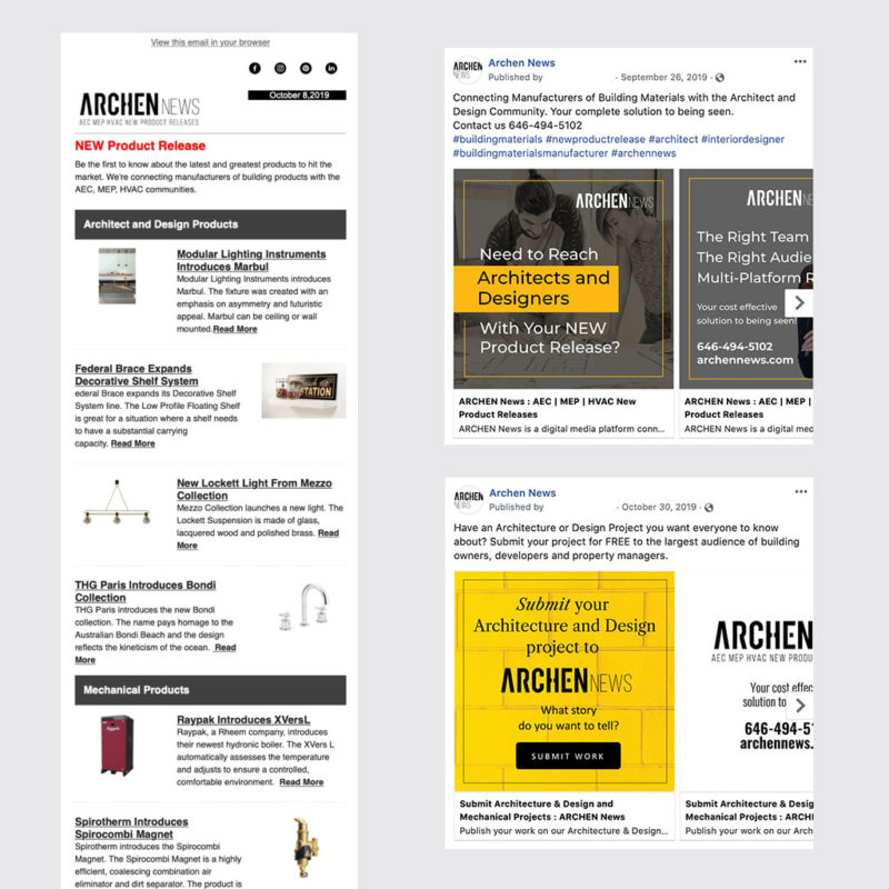 Archen News Email Marketing & Social Media